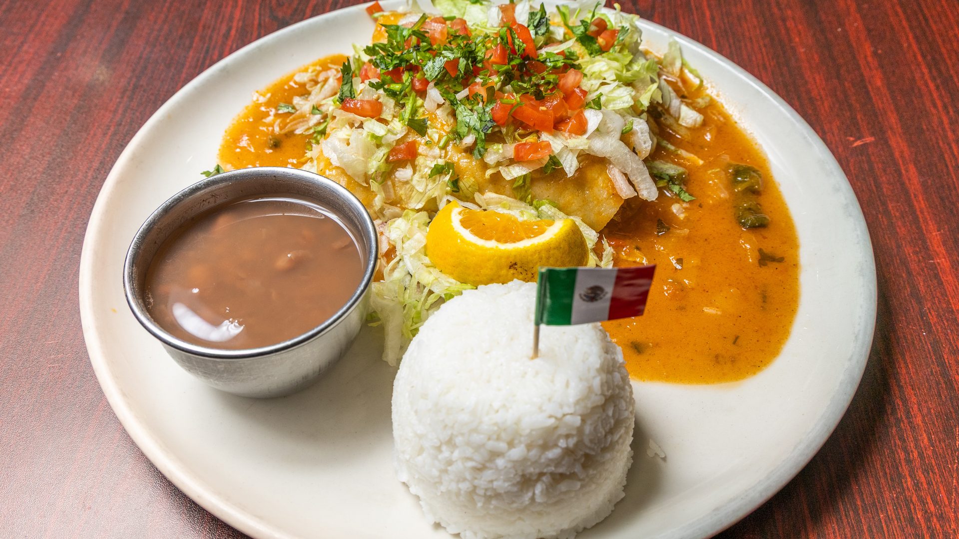 Bold food, generous portions