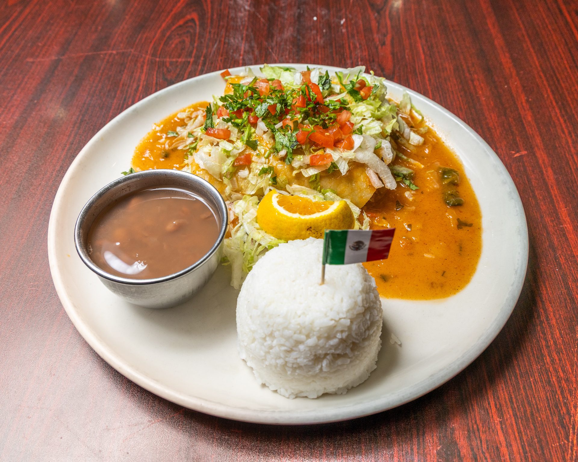 Bold food, generous portions