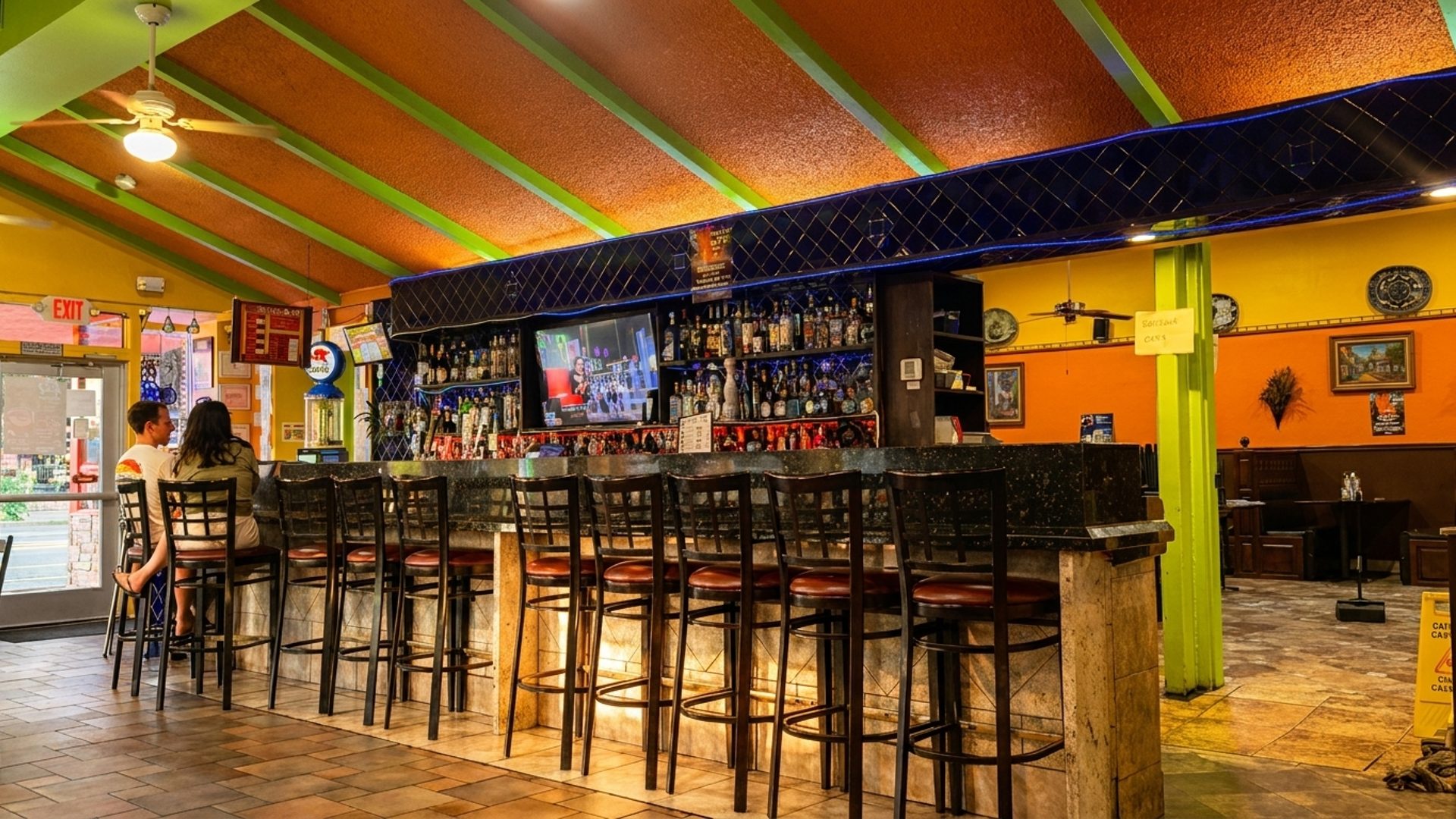 The margaritas have a reputation