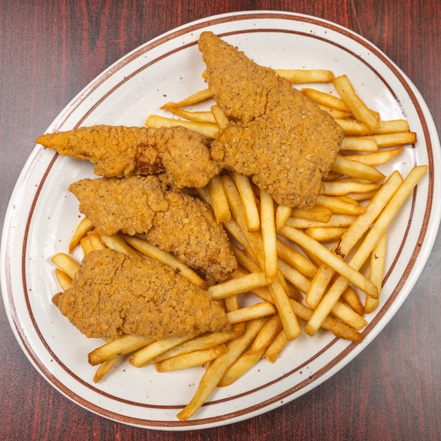 Nino Plato 2 Chicken Strips.