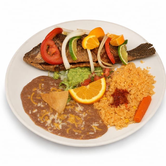 Pescado Entero Frito.