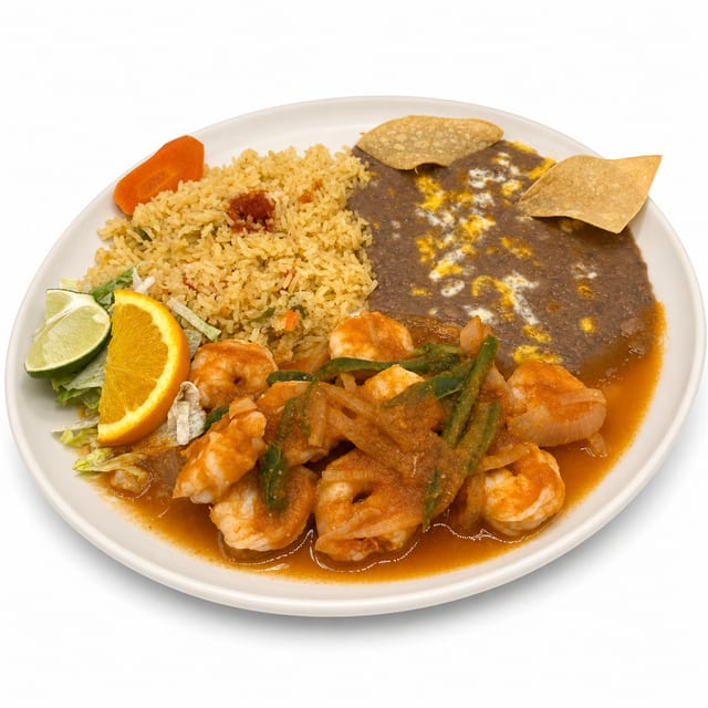 Camarones Rancheros.