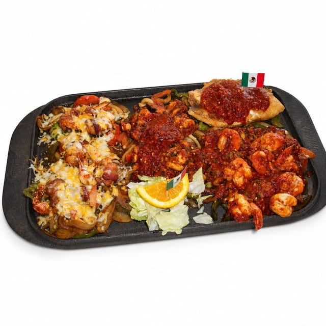Mariscos Parrillada.