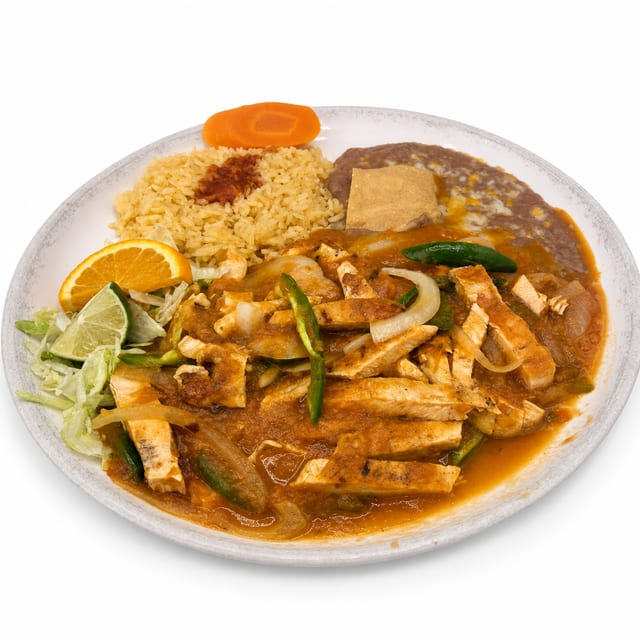 Pollo Ranchero Plato.